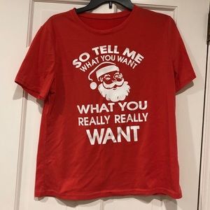 Santa Christmas tee